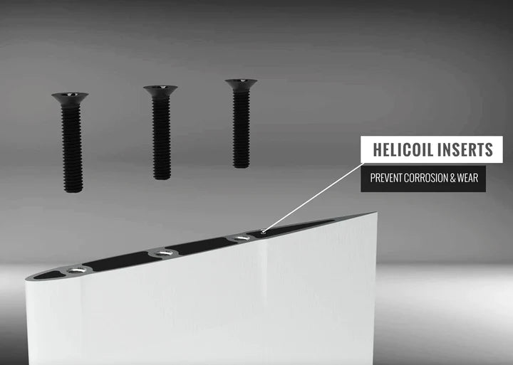 CABRINHA Fusion Alloy Foil Mast with helicoil
