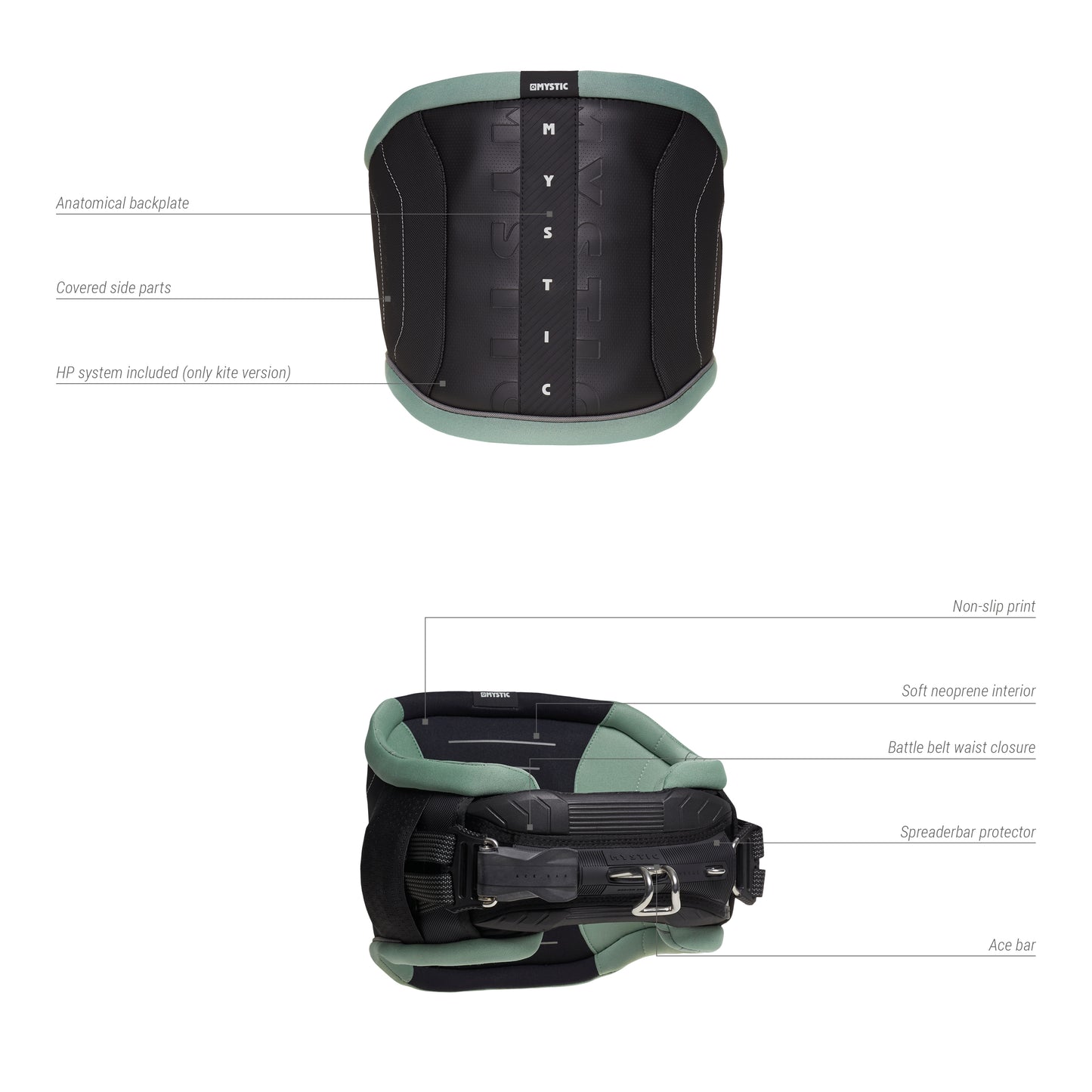 MYSTIC Star Waist Harness Women (with spreader bar)