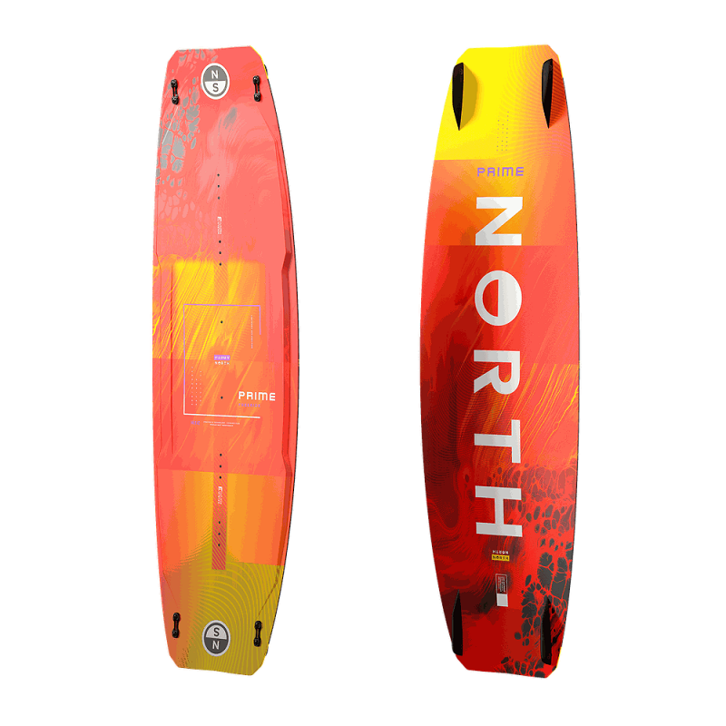 NORTH Prime TT Tangerine (with handle and fins)