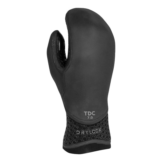XCEL Men's Drylock Texture Skin Mitten 7mm BLACK