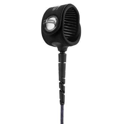 FCS Freedom Helix Leash - All Round Smoke