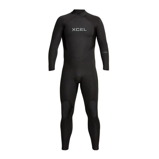 XCEL Mens Axis 4/3mm Back Zip Fullsuit
