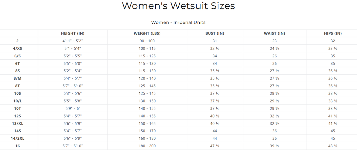 XCEL Womens Comp 4/3mm Front Zip Fullsuit