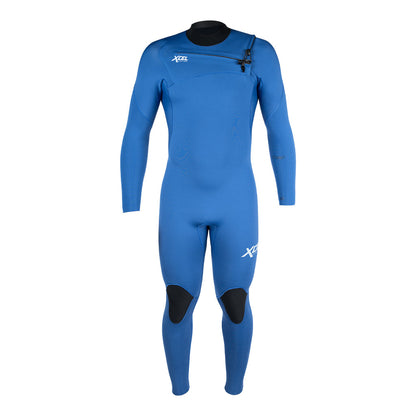 XCEL Mens Comp 3/2mm Front Zip Fullsuit Saphire Blue