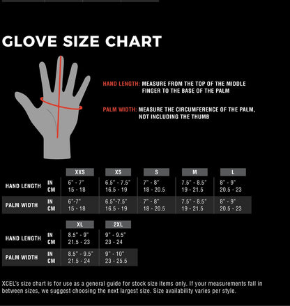 XCEL Drylock 5-Finger Glove 3mm