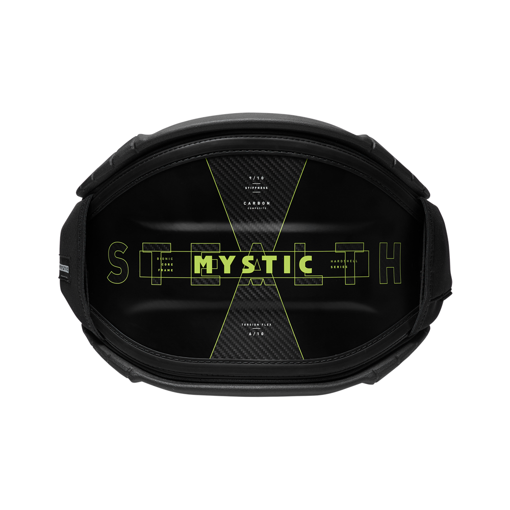 MYSTIC Stealth Waist Harness Black Lime