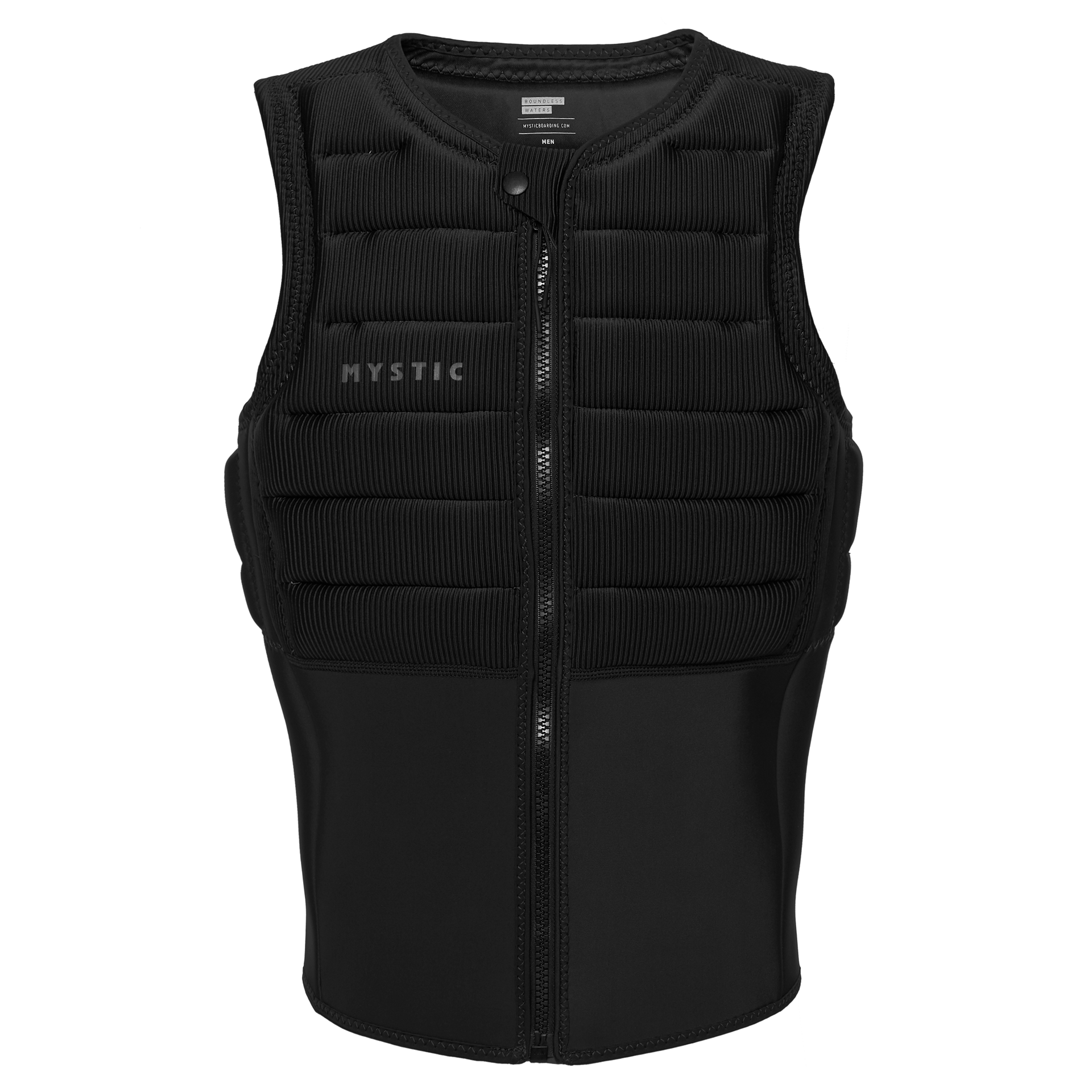 MYSTIC Majestic Impact Vest Fzip Kite Black