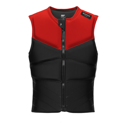 MYSTIC Block Impact Vest Fzip Red