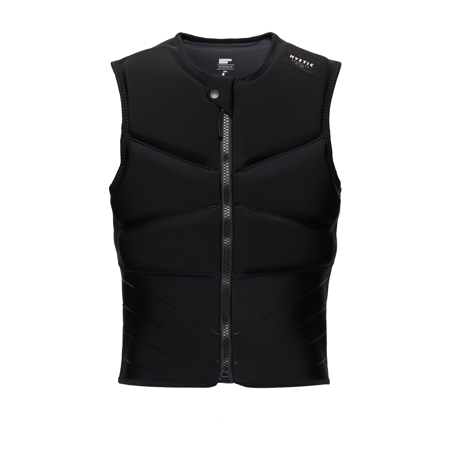 MYSTIC Block Impact Vest Fzip Black