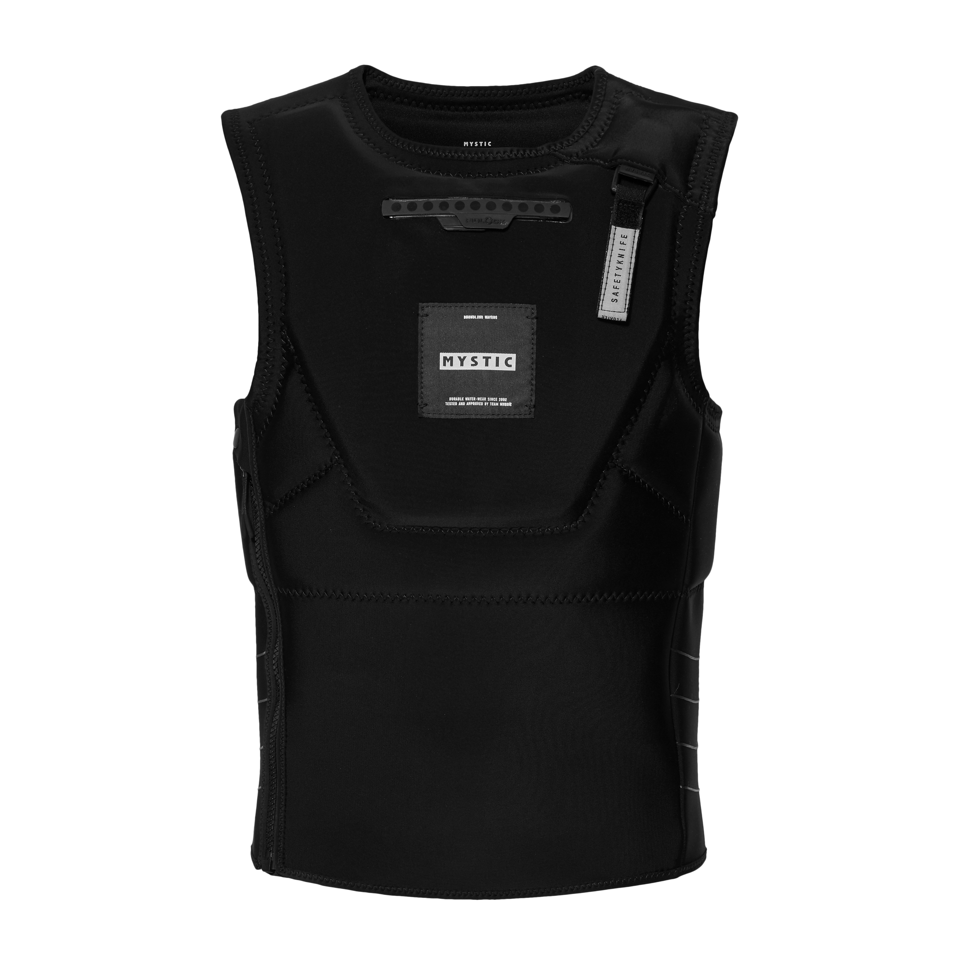MYSTIC Solace Impact Vest Szip Black