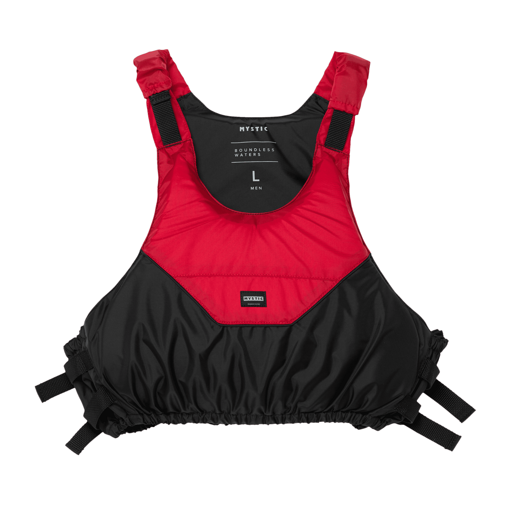 MYSTIC Star Floatation Vest Zipfree Black Red