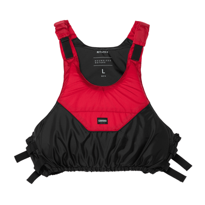 MYSTIC Star Floatation Vest Zipfree Black Red