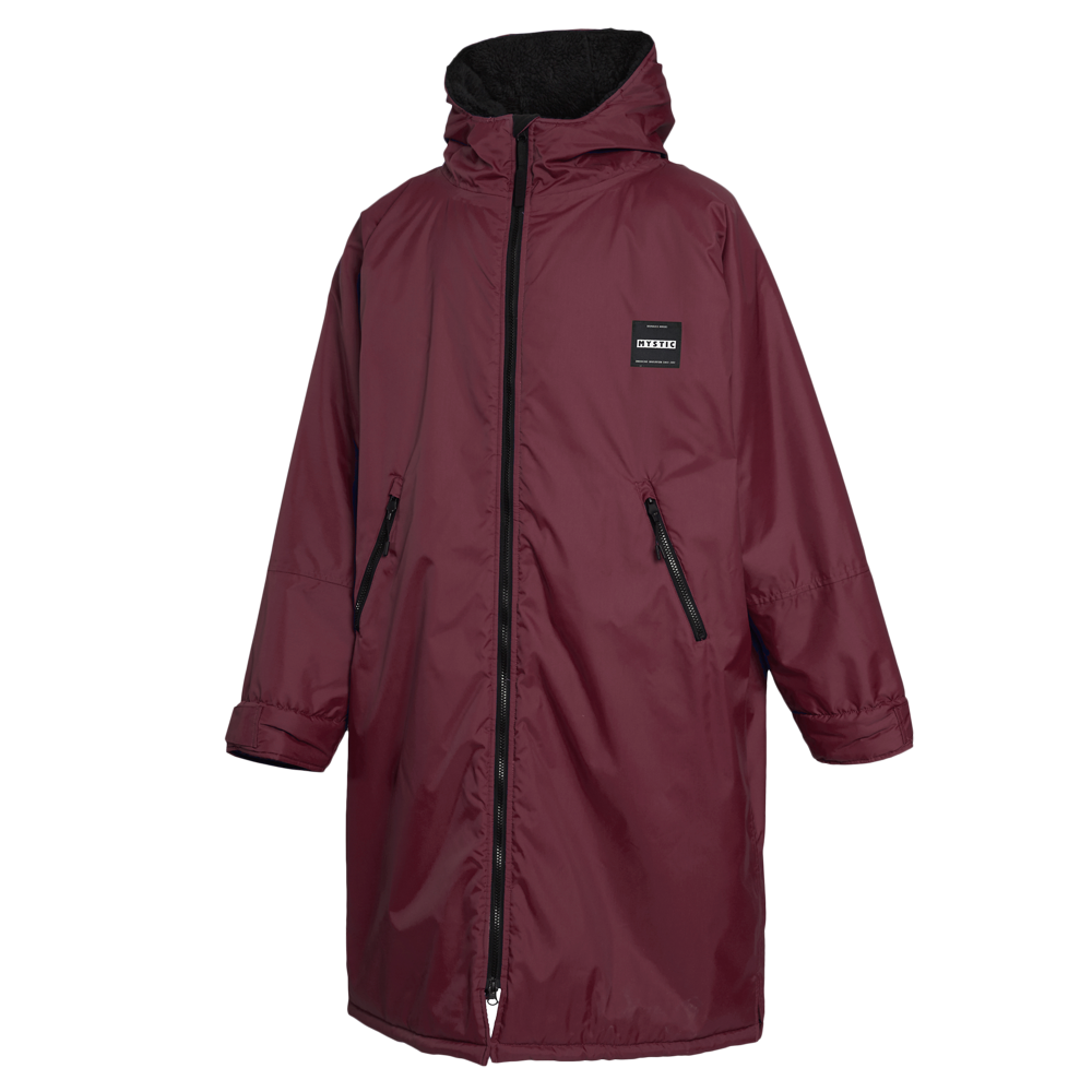 NORTH Poncho Explore Oxblood Red
