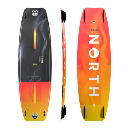 NORTH Prime TT Board 2026 Black Orange Flash